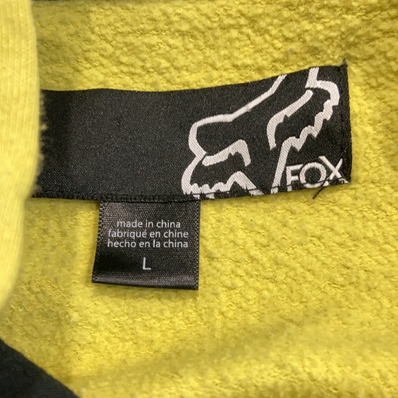 Fox Racing size large pull over hoodie - Picture 9 of 10